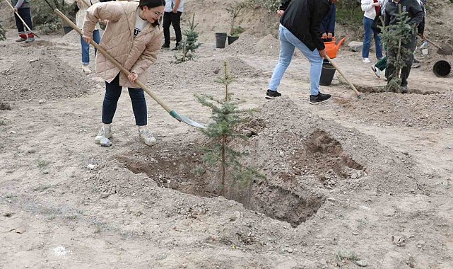 Melikgazi'nin yeşil dokusu güçleniyor