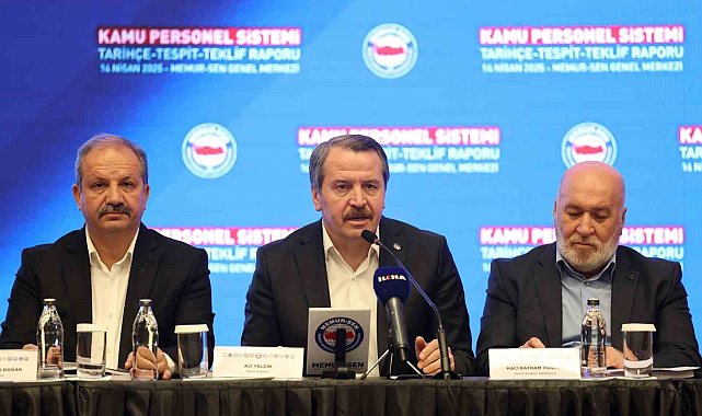 Memur-Sen "Kamu Personel Sistemi Raporu" sonuçlarını kamuoyuyla paylaştı