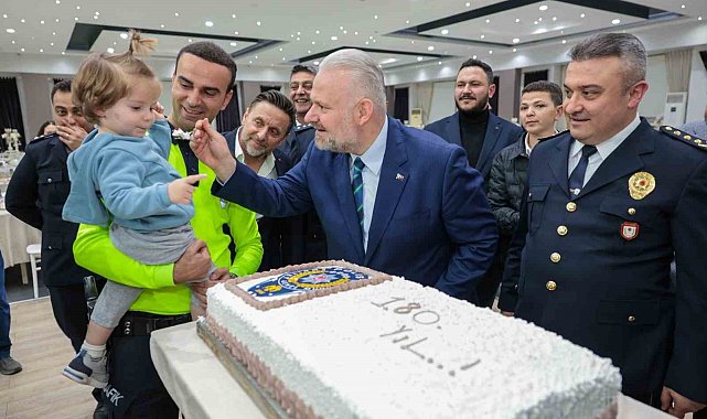 Menemen'de Polis Haftası'na yakışır kutlama