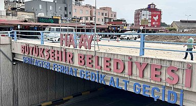 Merak konusu olan 'T' harflerinin yer aldığı tabelalar yenilenecek