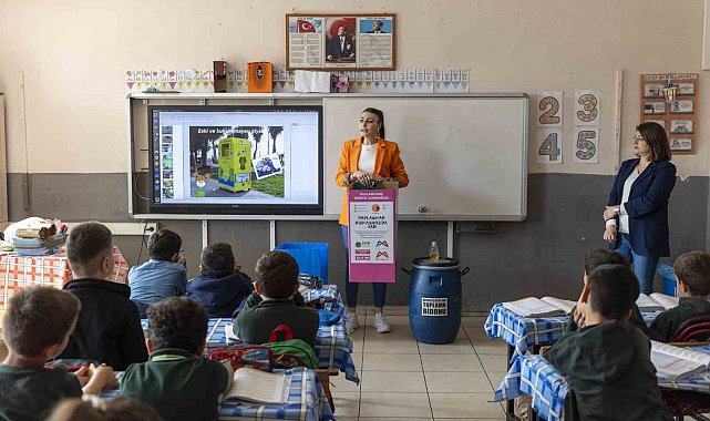 Mersin'de çocuklara yönelik çevre farkındalık eğitimleri sürüyor