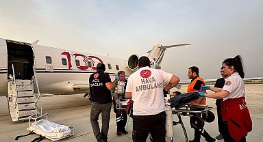 Mersin'den Ankara'ya umut dolu hava nakli gerçekleştirildi