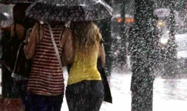 Meteorolojiden Perşembe akşam saatlerine kadar yağış uyarısı