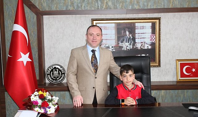 Millî Eğitim Müdürü Yakup Yıldız'ın 23 Nisan Ulusal Egemenlik ve Çocuk bayramı mesajı