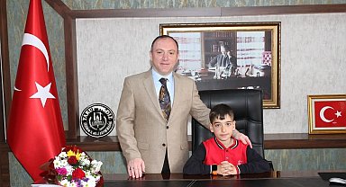 Millî Eğitim Müdürü Yakup Yıldız'ın 23 Nisan Ulusal Egemenlik ve Çocuk bayramı mesajı