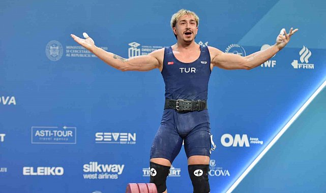 Milli halterci Yusuf Fehmi Genç'ten rekorlar gelen Avrupa şampiyonluğu