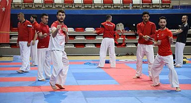 Milli karateciler, Ağrı'da yüksek rakımda çalışıyor