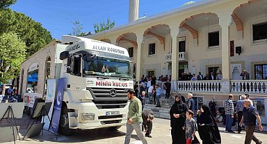 Minia Kudüs Tırını 4 günde 10 bin kişi ziyaret etti