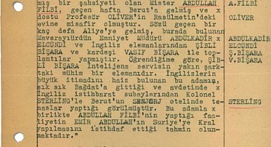 MİT, İngiliz istihbaratçı Philby'nin Ürdün'deki faaliyetleriyle ilgili rapor paylaştı