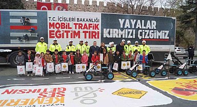 Mobil Trafik Eğitim Tırı Sinop'ta