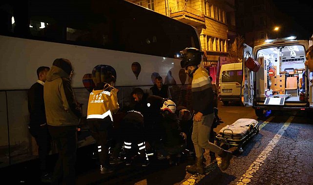 Motosiklet ile minibüs çarpıştı: 1 yaralı