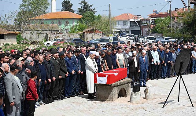 Motosiklet kazasında hayatını kaybeden astsubay son yolculuğuna uğurlandı
