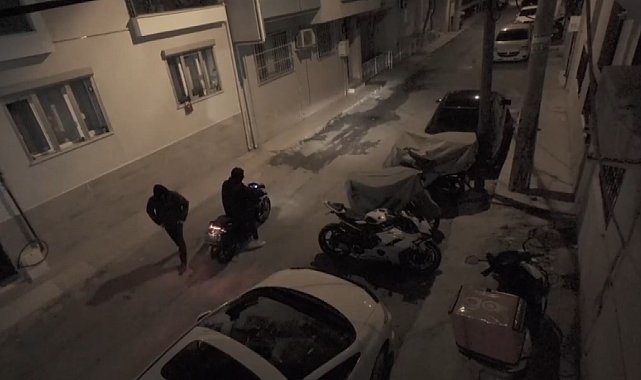 Motosikletin hız göstergesini çaldılar