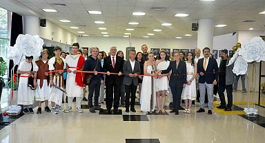 MTK Koleji'nden "genç karyalılar" resim sergisi