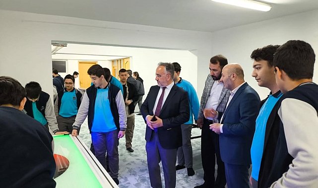 Müftülük Bayburt Fen Lisesi öğrencilerini misafir etti