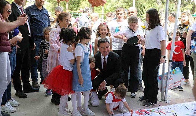 Muğla Büyükşehir çocuklara 23 Nisan coşkusunu yaşattı