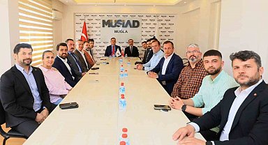 Muğla Valisi Dr. Akbıyık'tan MÜSİAD Muğla Şubesine ziyaret