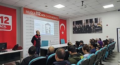 Muğla'da 112 personeline afet farkındalığı eğitimi verildi