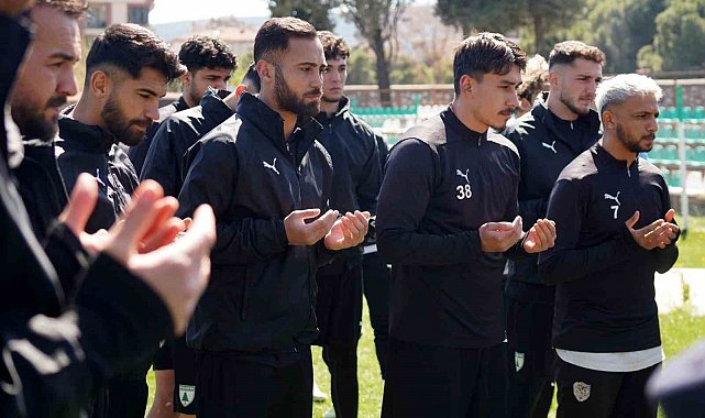 Muğlaspor, dua eşliğinde antrenmana çıktı