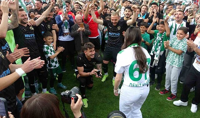 Muğlaspor futbolcusu Demir'den sürpriz evlilik teklifi
