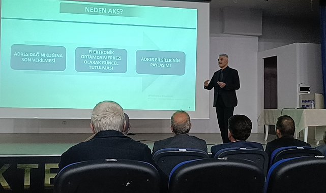 Muhtarlara MAKS ve e-devlet eğitimi verildi