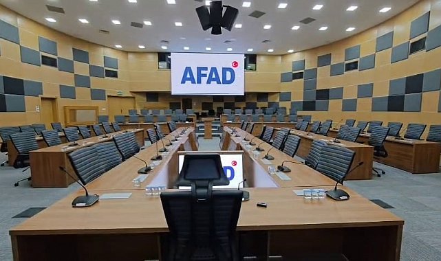 Muhtemel afetler ve acil durumlar artık bu salondan yönetilecek