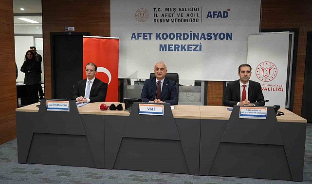 Muş'ta 2025 yılı 2. Dönem İl Koordinasyon Kurulu Toplantısı gerçekleştirildi