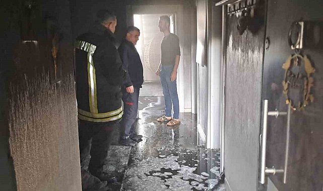 Muş'ta elektrik kaynaklı yangın korkuttu