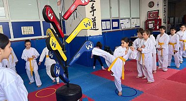 Muş'ta karate kursuna yoğun ilgi