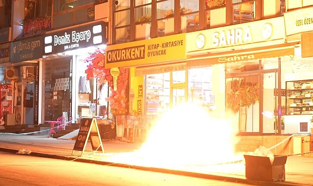 Muş'ta şüpheli çanta fünye ile patlatıldı