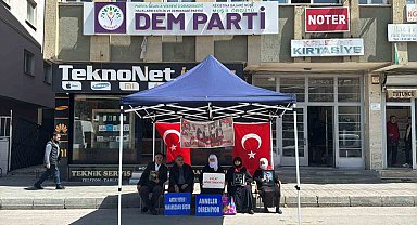 Muşlu anneler evlat nöbetine devam ediyor