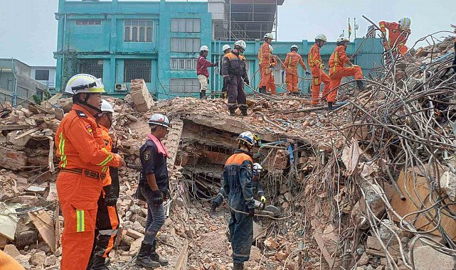 Myanmar'daki depremlerde can kaybı 3 bin 600'e yükseldi