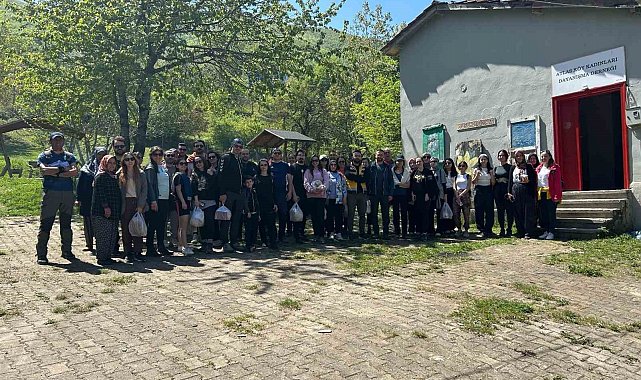 Mysia Yolları'nda baharın tadını çıkardılar