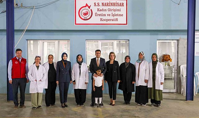 Narinhisar Kadın Kooperatifi'ne destek ziyareti