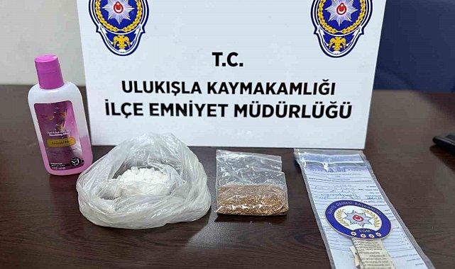 Niğde'de uyuşturucu operasyonu: 2 tutuklama