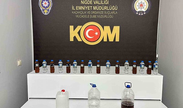 Niğde'deki kaçakçılık operasyonunda 5 Şüpheli yakalandı