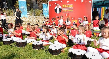 Nilüfer'in kreşlerinde 23 Nisan coşkusu