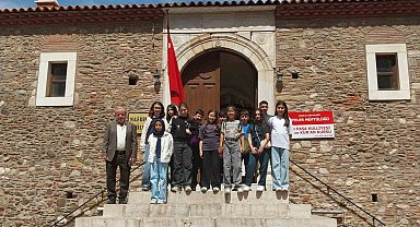 Öğrenciler Nasuh Paşa Külliyesi'nde tarihi yolculuk yaptı