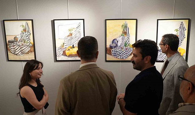 Öğrencilerin ilk atölye deneyimleri sergiye dönüştü