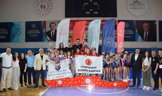 Okul Sporları Cimnastik Müsabakaları tamamlandı