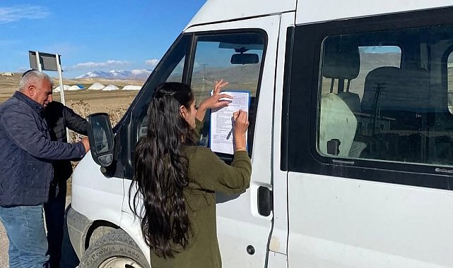 Okullarda servis denetimi yapıldı