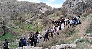 Ölbe Vadisi'nde doğa yürüyüşü düzenlendi