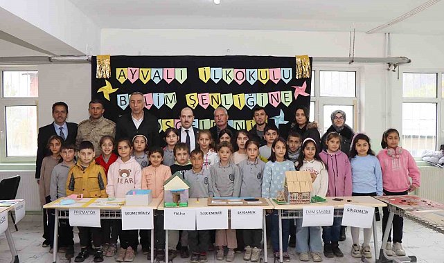 Oltu Ayvalı İlkokulu'nda bilim şenliği coşkusu