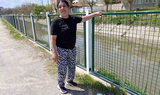 Ölüm kanalına yapılan korkulukların yetersizliği vatandaşı isyan ettirdi