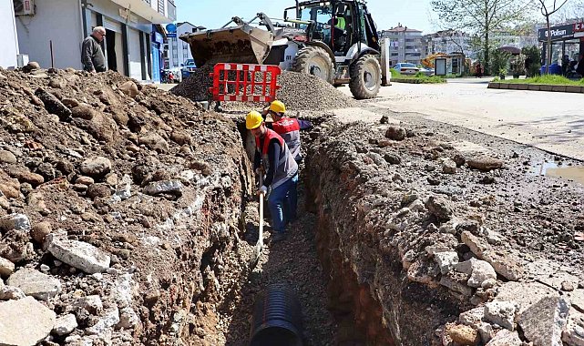 Ordu Büyükşehir, su baskınlarına kalıcı çözüm için çalışıyor