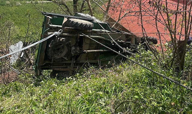 Ordu'da patpat kazası: 1 ölü, 1 yaralı