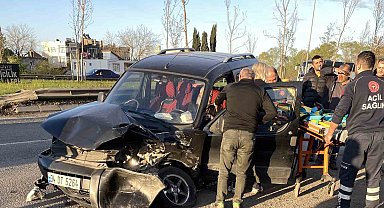 Ordu'da trafik kazası: 1 yaralı