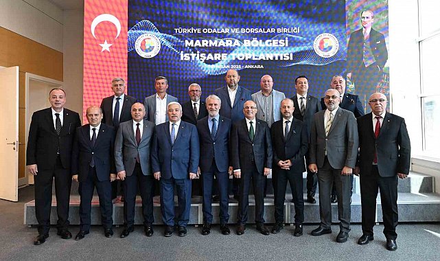 Orhan Torun, TOBB İstişare Toplantısı'nda Yenişehir'i temsil etti