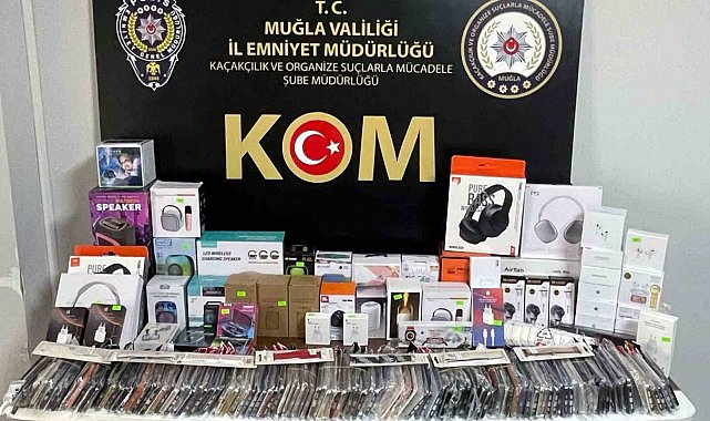 Ortaca'da 'Gümrük Kaçağı' ürün operasyonu
