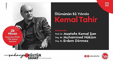 OSM'de Türk Edebiyatının usta kalemi Kemal Tahir konuşulacak
